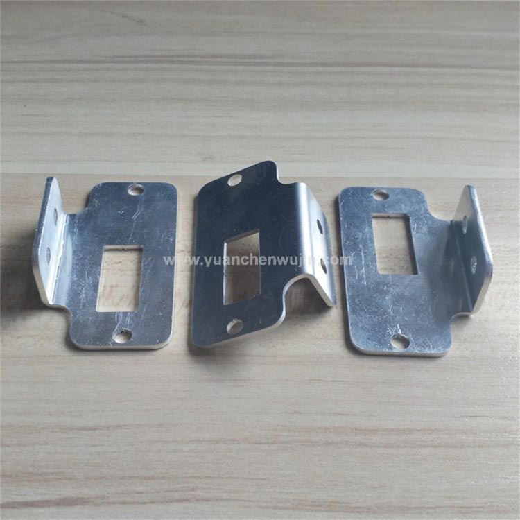 Nonstandard Customized Small Aluminium L Shaped Bracket