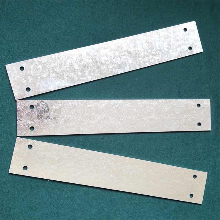 Laser cutting service of galvanized sheet steel parts