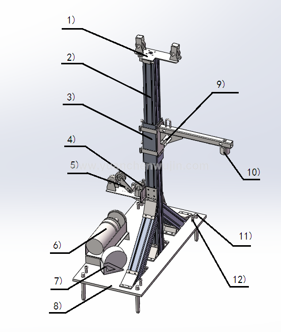 Holding Fixture for Drop Test